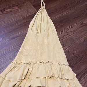 Boutique dress yellow